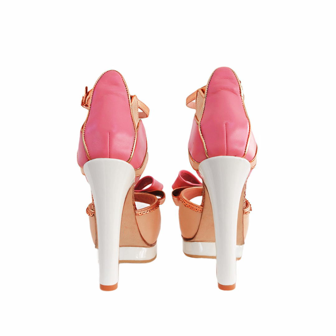 Flor de la Canela - Platform Peep Toe - Imagen 3