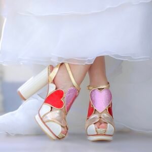 Corazón - Platform Peep Toe